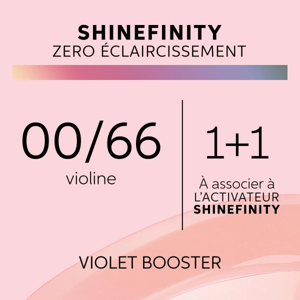 Coloration Gloss Shinefinity 00/66 Violet Booster Wella 60ML 2 Coloration Gloss Shinefinity 00/66 Violet Booster Wella 60ML – Image 2