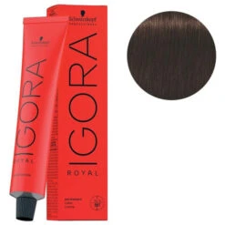 Schwarzkopf Coloration Igora Royal 4-68 Châtain Moyen Marron Rouge 60ML