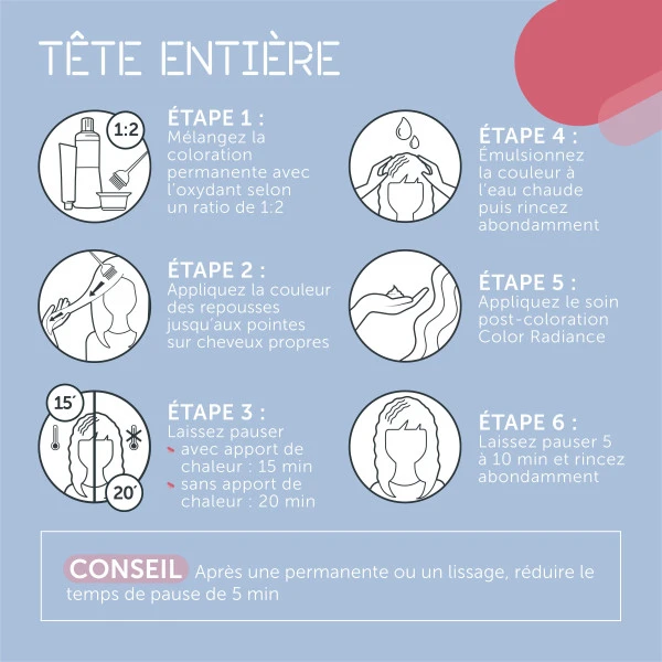 Coloration Semi-permanente Extra Coverage 6/07 Blond Foncé Naturel Marron Kadus 60ML 4 Coloration Semi-permanente Extra Coverage 6/07 Blond Foncé Naturel Marron Kadus 60ML – Image 4