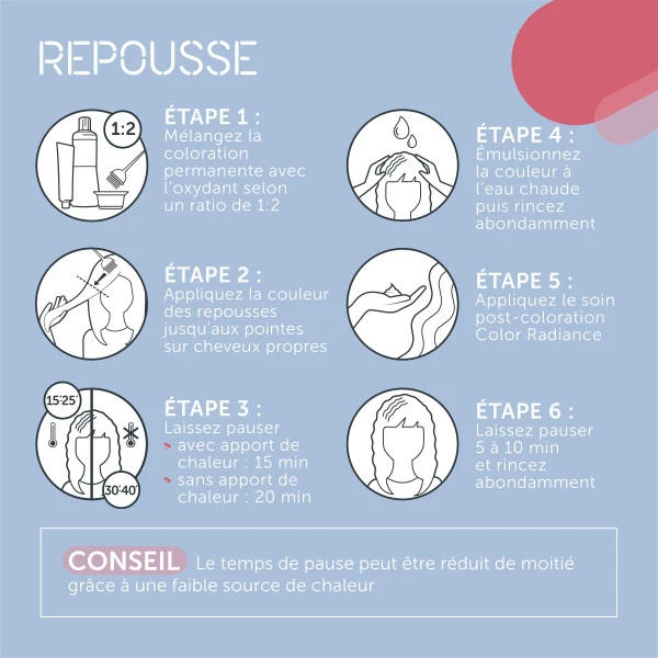 Coloration Semi-permanente Extra Coverage 6/07 Blond Foncé Naturel Marron Kadus 60ML 5 Coloration Semi-permanente Extra Coverage 6/07 Blond Foncé Naturel Marron Kadus 60ML – Image 5