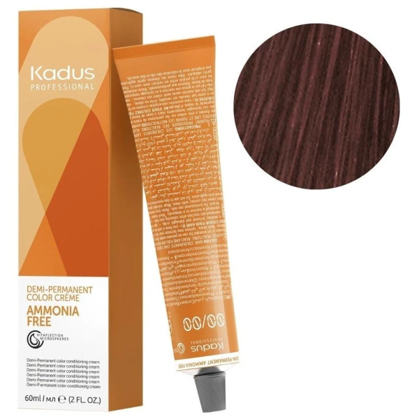 Coloration Semi-permanente Sans Ammoniaque 4/77 Châtain Marron Intense Kadus 60ML 1 Coloration Semi-permanente Sans Ammoniaque 4/77 Châtain Marron Intense Kadus 60ML
