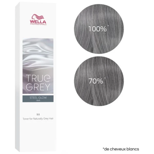 Coloration True Grey Steel Glow Dark Wella 60ML 1 Coloration True Grey Steel Glow Dark Wella 60ML