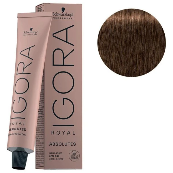Schwarzkopf Igora Royal Absolutes 8-60 Blond Clair Marron Naturel 1 Schwarzkopf Igora Royal Absolutes 8-60 Blond Clair Marron Naturel