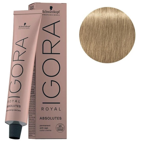 Schwarzkopf Igora Royal Absolutes 9-40 Blond Très Clair Beige Naturel 60 ML 1 Schwarzkopf Igora Royal Absolutes 9-40 Blond Très Clair Beige Naturel 60 ML