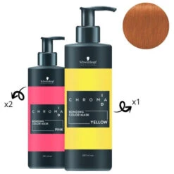 Masque Nourrissant Pigmenté Jaune Chroma ID SCHWARZKOPF 280ML -Soins Capillaires Boutique masque nourrissant pigmente jaune chroma id schwarzkopf 280ml 5