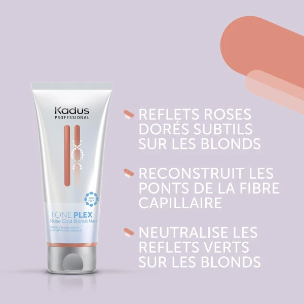 Masque Rose Gold Toneplex Kadus 200ML 2 Masque Rose Gold Toneplex Kadus 200ML – Image 2