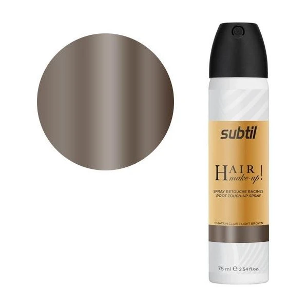 Spray Subtil Hair Make-up Châtain Clair 1 Spray Subtil Hair Make-up Châtain Clair